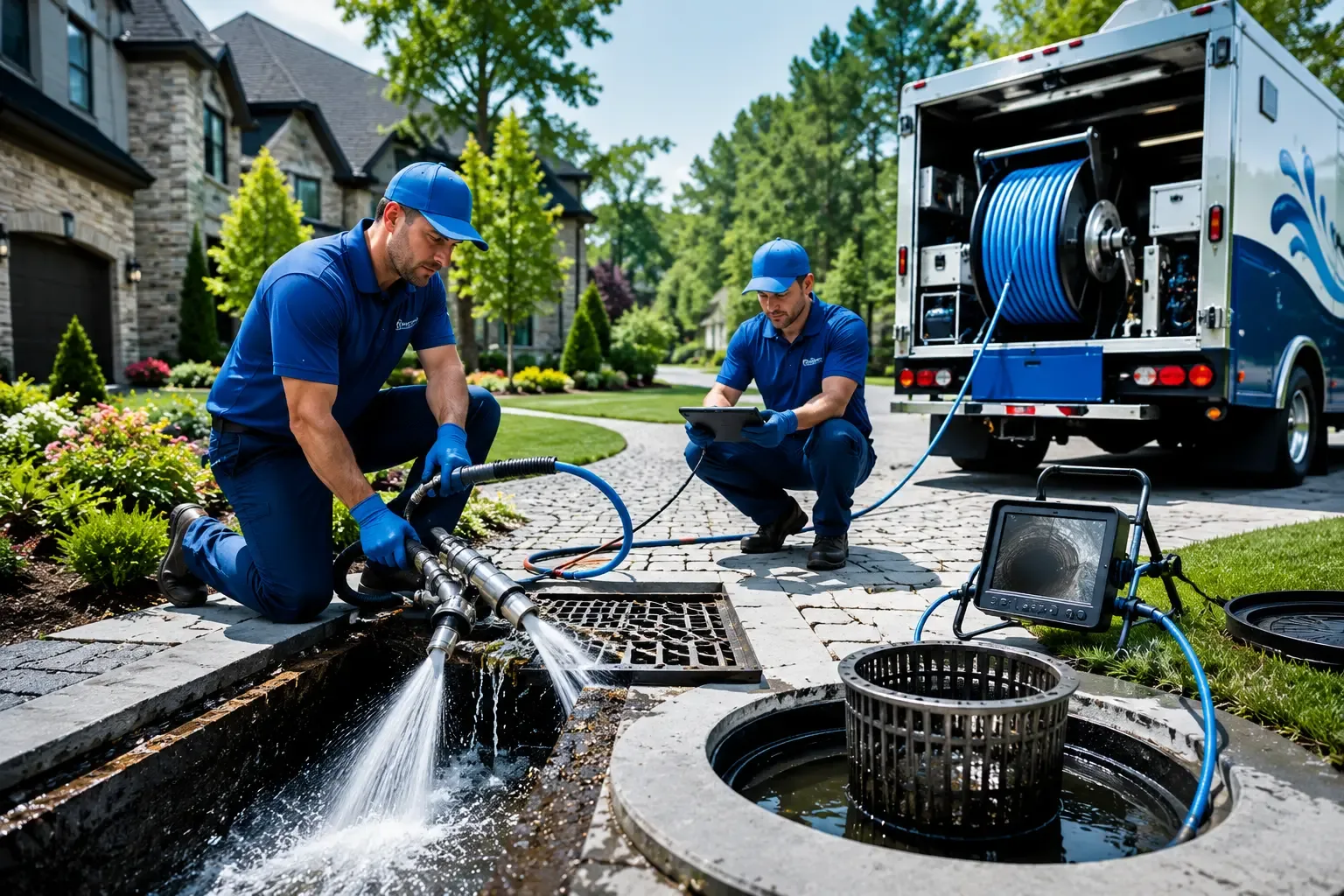 Local outdoor drain cleaning professionals in Clemons, IA